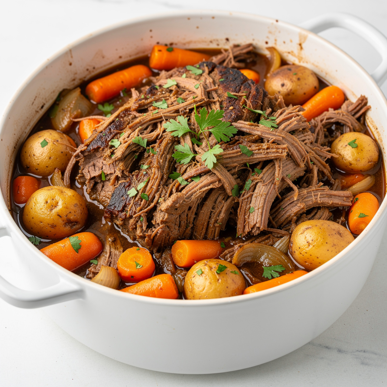 French Onion Chuck Roast Crockpot